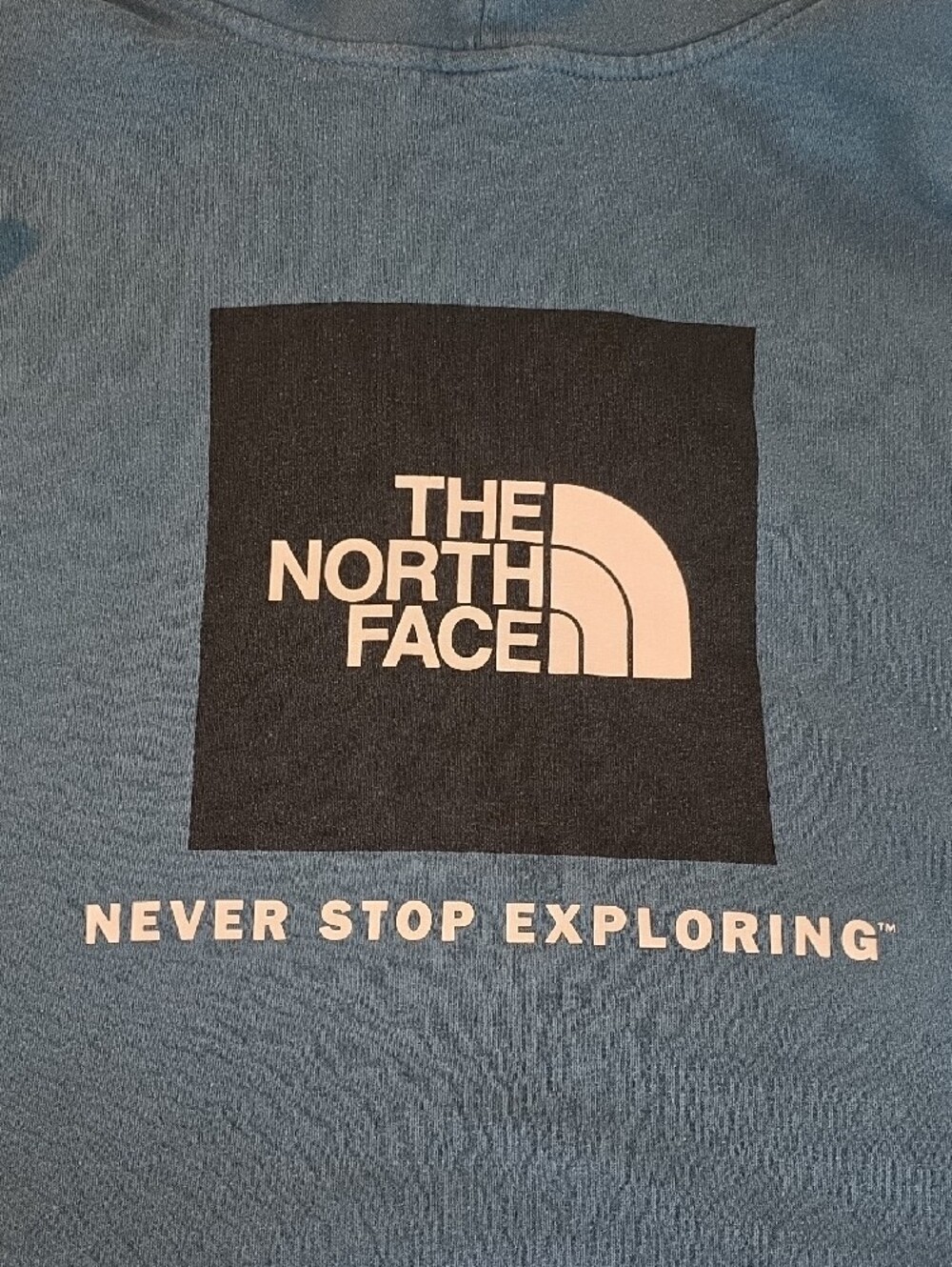 The North Face Teal Blue Pullover Hoodie - Picture 7 of 8